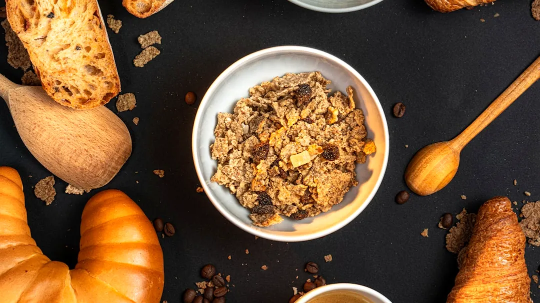 Breakfast is served: a delicious spread!